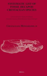Produktbild: Systematic List of Fossil Decapod Crustacean Species