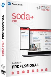 Bild vom Artikel Soda PDF Professional (Code in a Box). Für Windows 8/10/11 vom Autor 