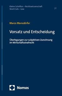 Produktbild: Vorsatz und Entscheidung