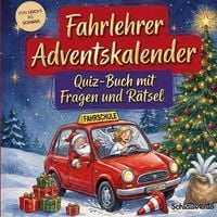 Produktbild: Fahrlehrer-Adventskalender: Quiz-Buch mit Fragen und R&auml;tsel