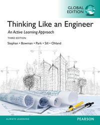 Produktbild: Sill, B: Thinking Like an Engineer, Global Edition