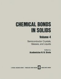 Produktbild: Chemical Bonds in Solids