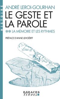 Produktbild: Le geste et la parole