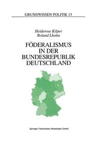 Produktbild: F&ouml;deralismus in der Bundesrepublik Deutschland