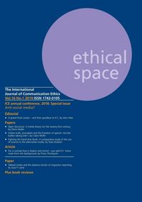 Produktbild: Ethical Space Vol.16 Issue 1
