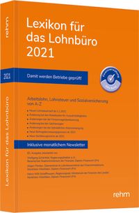 Produktbild: Lexikon f&uuml;r das Lohnb&uuml;ro 2021