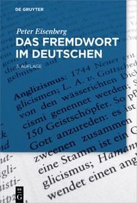 Produktbild: Das Fremdwort im Deutschen