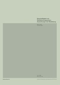 Produktbild: Dauerhaftigkeit von Stahlbetonwerken; Auswirkungen der Rissbildung