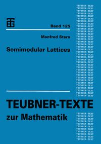 Produktbild: Semimodular Lattices