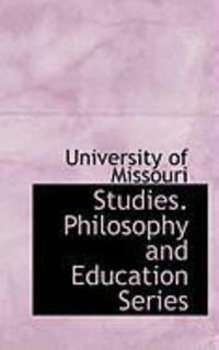Produktbild: Studies. Philosophy and Education Series