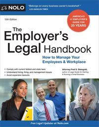 Produktbild: Employers Legal Handbk Fifthte