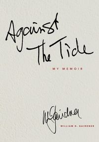 Produktbild: Against The Tide - My Memoir