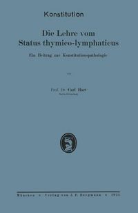 Produktbild: Die Lehre vom Status thymico-lymphaticus