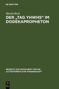Produktbild: Der "Tag YHWHs" im Dodekapropheton