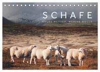 Produktbild: Schafe - Raues Wetter, weiche Wolle (Tischkalender 2027 DIN A5 quer), CALVENDO Monatskalender