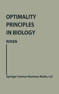 Produktbild: Optimality Principles in Biology