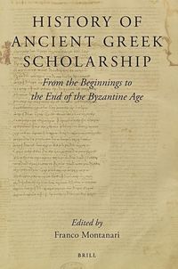 Produktbild: History of Ancient Greek Scholarship