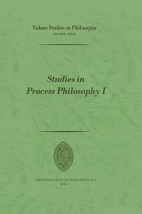 Produktbild: Studies in Process Philosophy I