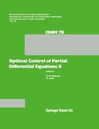 Produktbild: Optimal Control of Partial Differential Equations II: Theory and Applications
