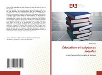Produktbild: &Eacute;ducation et exigences sociales
