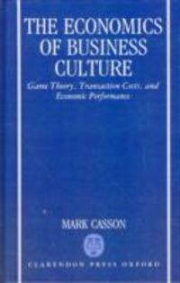 Produktbild: The Economics of Business Culture