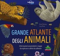 Produktbild: Grande atlante degli animali. Informazioni sorprendenti, mappe da esplorare e alette da sollevare