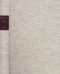 Produktbild: Shaftesbury (Anthony Ashley Cooper): Standard Edition / Reihe III: Correspondence. Band III,2: Correspondence. Letters 101&ndash;191 (2 April 1700&ndash;22 August 1701)