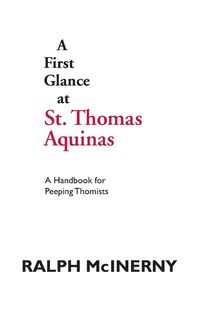 Produktbild: A First Glance at St. Thomas Aquinas