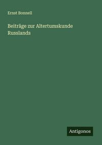 Produktbild: Beitr&auml;ge zur Altertumskunde Russlands