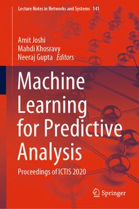 Produktbild: Machine Learning for Predictive Analysis