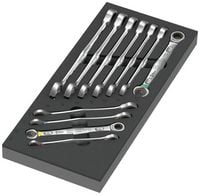 Produktbild: Wera 05150120001 Joker Maul-Ringratschenschl&uuml;ssel-Satz 11teilig Schl&uuml;sselweite (Metrisch) 8 - 19 mm