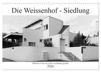 Produktbild: Die Weissenhof - Siedlung (Wandkalender 2026 DIN A3 quer), CALVENDO Monatskalender