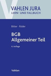 Produktbild: BGB Allgemeiner Teil