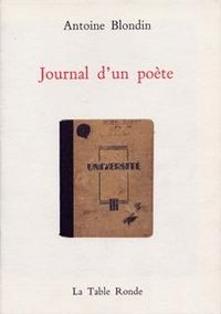 Produktbild: Journal d'un po&egrave;te