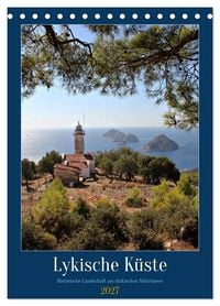 Produktbild: Lykische K&uuml;ste - Historische Landschaft am t&uuml;rkischen Mittelmeer (Tischkalender 2027 DIN A5 hoch), CALVENDO Monatskalender