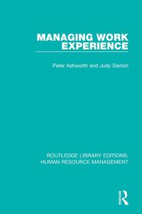 Produktbild: Managing Work Experience