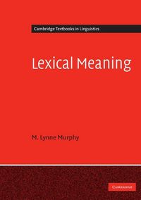 Produktbild: Lexical Meaning