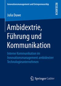 Produktbild: Ambidextrie, F&uuml;hrung und Kommunikation