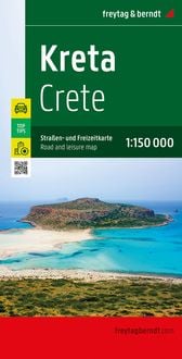 Bild vom Artikel Kreta, Straßen- und Freizeitkarte 1:150.000, freytag & berndt vom Autor 
