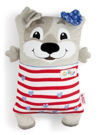 Produktbild NICI 62291 - Cosidoos Hund, Schlaftier/Kissen mit Wendefunktion, 1 Stück, Plüsch, 30x20x11cm