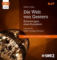 Produktbild: Die Welt von Gestern. Erinnerungen eines Europ&auml;ers