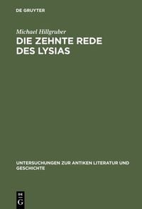 Produktbild: Die zehnte Rede des Lysias