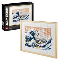 Produktbild: LEGO Art 31208 Hokusai &ndash; Gro&szlig;e Welle, Japanische Wanddeko, Bastelset DYI