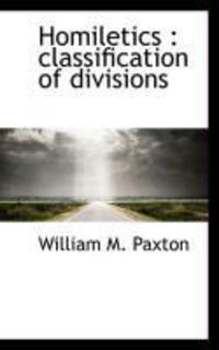 Produktbild: Homiletics: Classification of Divisions