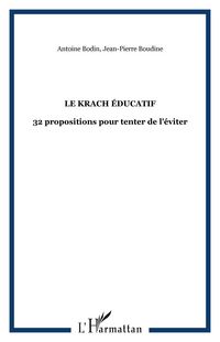 Produktbild: Le krach &eacute;ducatif