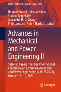 Produktbild: Advances in Mechanical and Power Engineering II