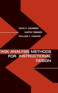 Produktbild: Task Analysis Methods for Instructional Design