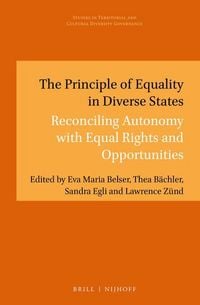 Produktbild: The Principle of Equality in Diverse States
