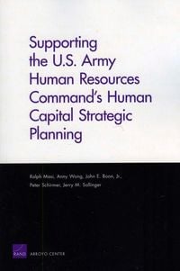 Produktbild: Supporting the U.S. Army Human Resources Command's Human Capital Strategic Planning