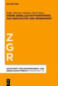 Produktbild: Gro&szlig;e Gesellschaftsvertr&auml;ge aus Geschichte und Gegenwart